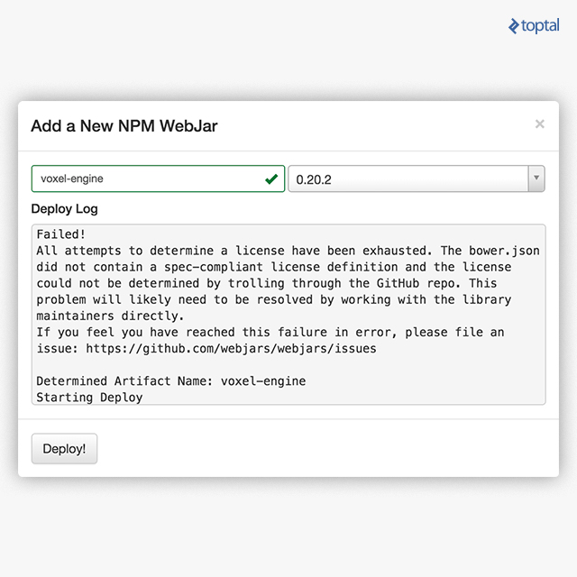 WebJar library is not working