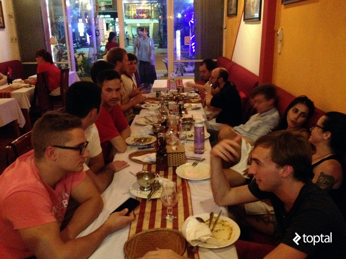 demo day group dinner