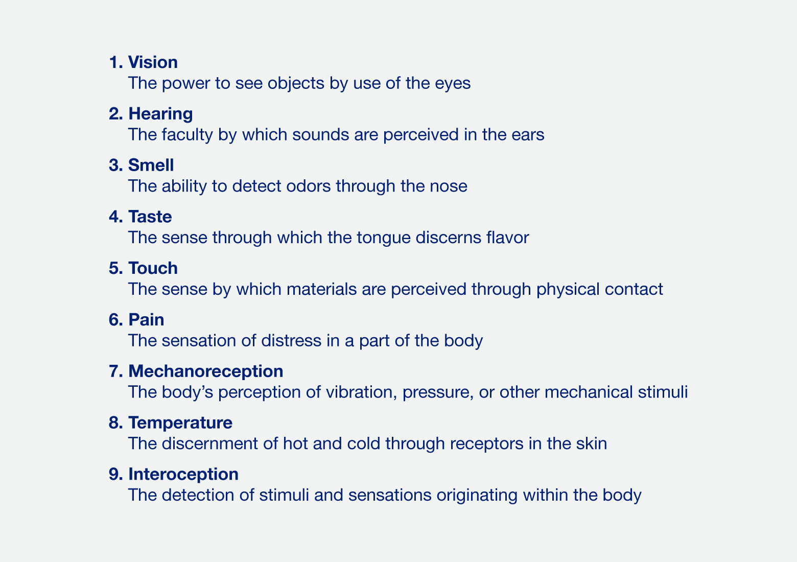 Components Of Sensory Experience at William Kellar blog