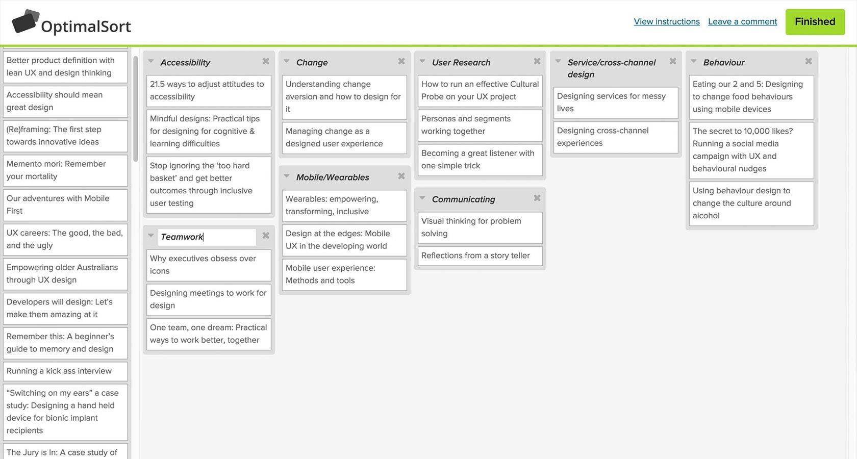 Card Sorting: Better Information Architecture | Toptal®
